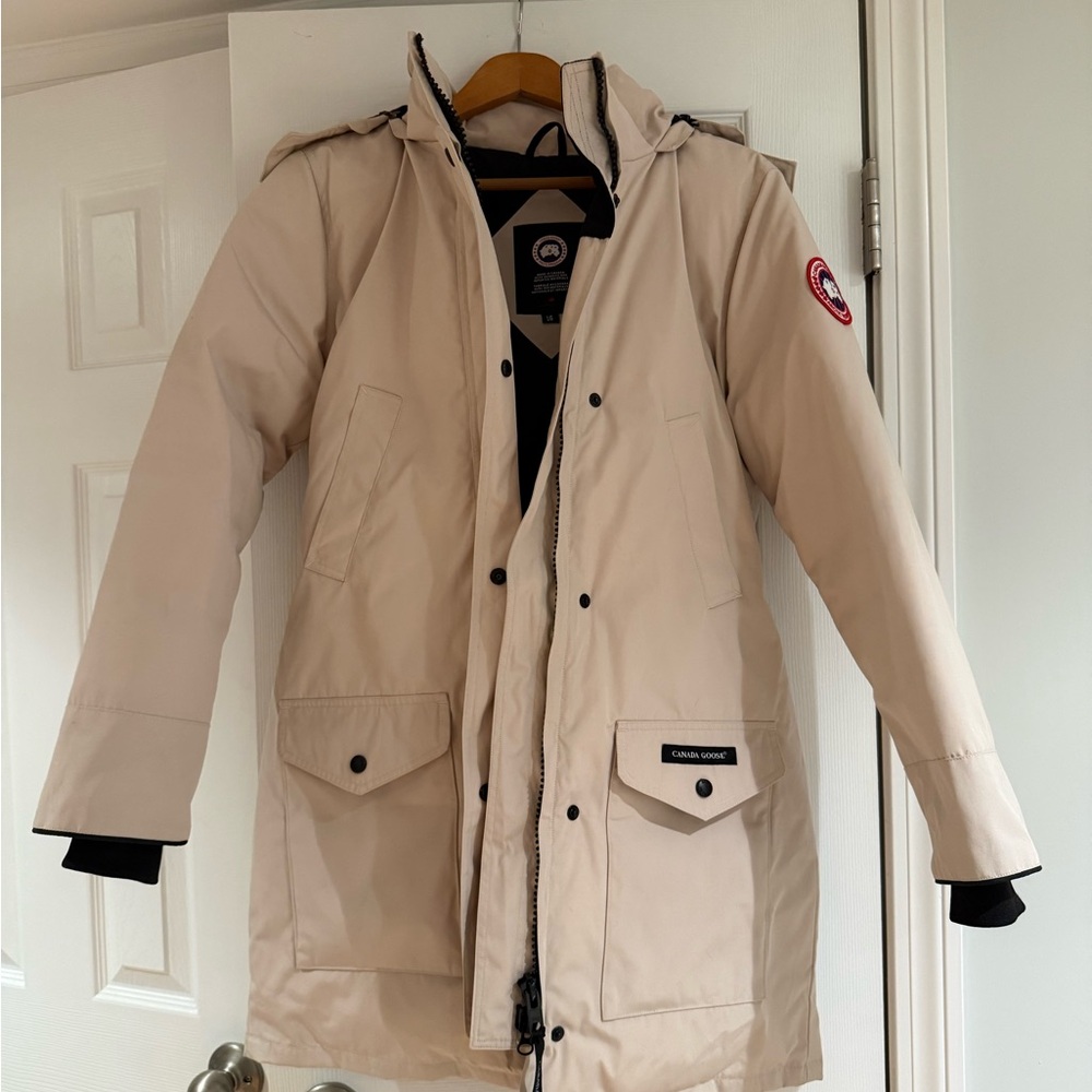 Canada Goose Women's Beige Trillium Parka